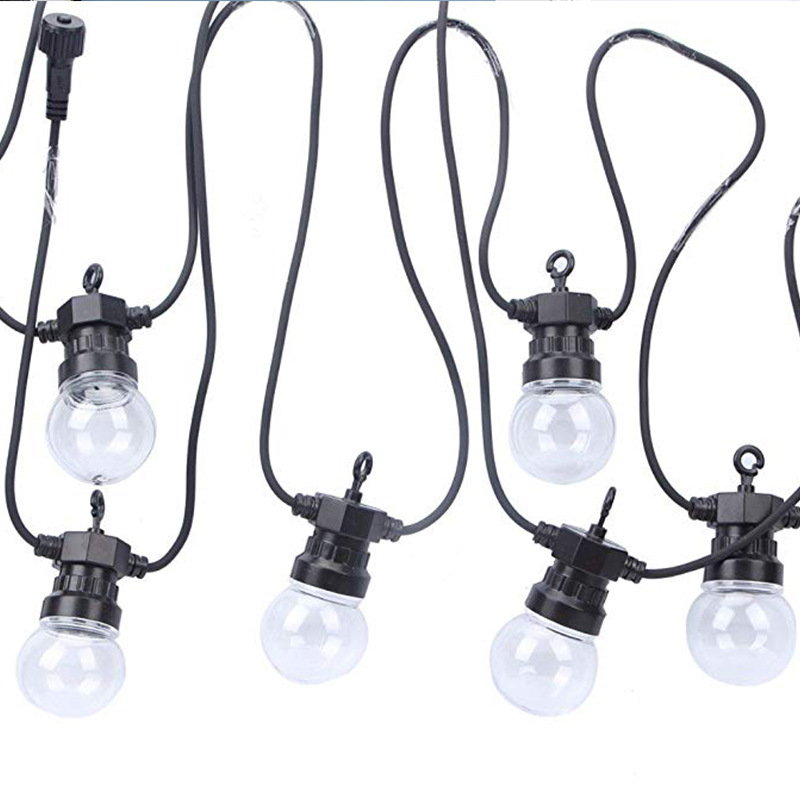 Outdoor String G50 Globe Patio Lights Indoor Commercial Decor Outdoor Lights Connectable Waterproof for Christmas Party Wedding