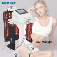 Buy cheap Full Body Fat Removal Laser Machine , 5D Maxlipo Laser Pain Relief Machine product