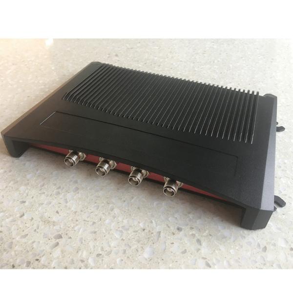 RS232 RJ45 RFID Magnetic Card Reader For Animal Management , 4 External Antenna