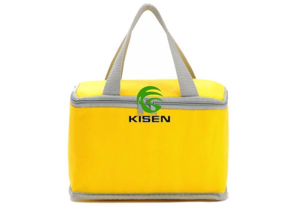 Buy cheap Disposable Yellow Insulated Cooler Bags Custom Waterproof For Lunch Delivery from wholesalers