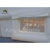 Buy cheap Water - Proof PVC 40 * 10m White Giant Inflatable Cube Tent For Wedding Parties from wholesalers
