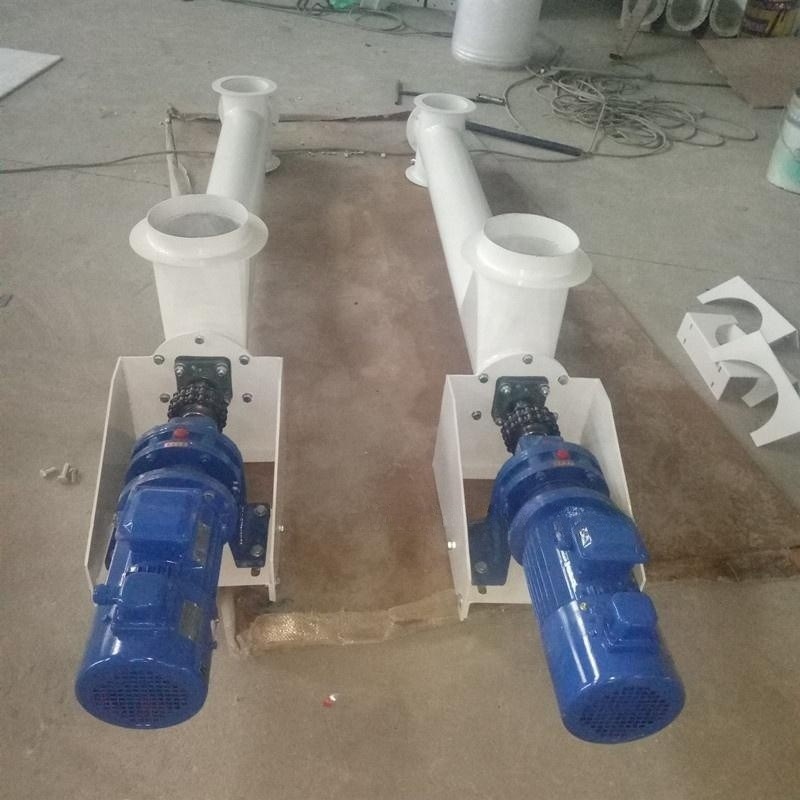 OEM Custom Conveyor System Inclined Tubular Hopper Stainless Steel Screw Conveyor