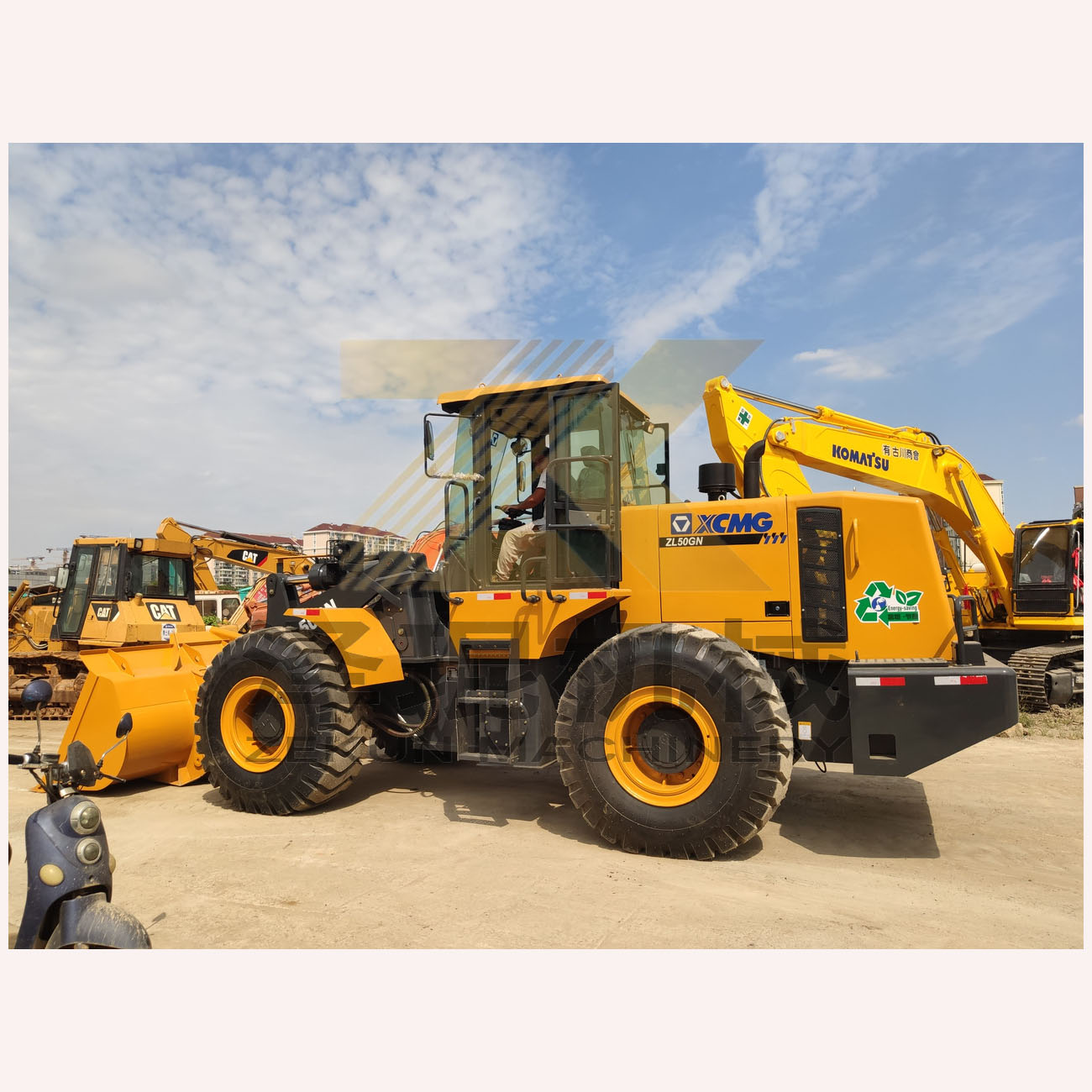 ZL50GN XG ZF 5 Ton Wheel Loader Construction Machinery Equipment for Working Hours 0-2000