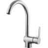 Buy cheap 35mm Cartridge Kitchen Wash Basin Tap With 360 Degree Pivoting Spout from wholesalers