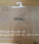 Hanger Packing cloth hanger Bag For Clothes,hanger zipper bag/PVC underwear bag