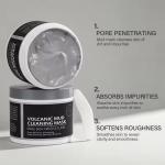 OEM ODM Mud Mask Facial Care Blackheads Acne Gently Clean Pore Volcanic Mud