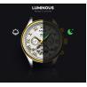Buy cheap KINYUED Brand Two-Tone Gold Silver Case Automatic Movement Solid Stainless Steel Strap Waterproof Mechanical relojes from wholesalers
