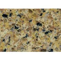 Buy cheap Multi Color Yellow Color Quartz Stone Countertops For Bathroom Vanity Kitchen product