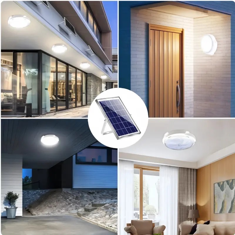 18W LED Ceiling Light 2835 Indoor / Outdoor Solar Powered LED Ceiling Lights