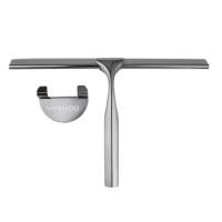 Buy cheap Chromed Stainless Steel Shower Window Squeegee SUS304 Zinc Alloy Glass Wiper product