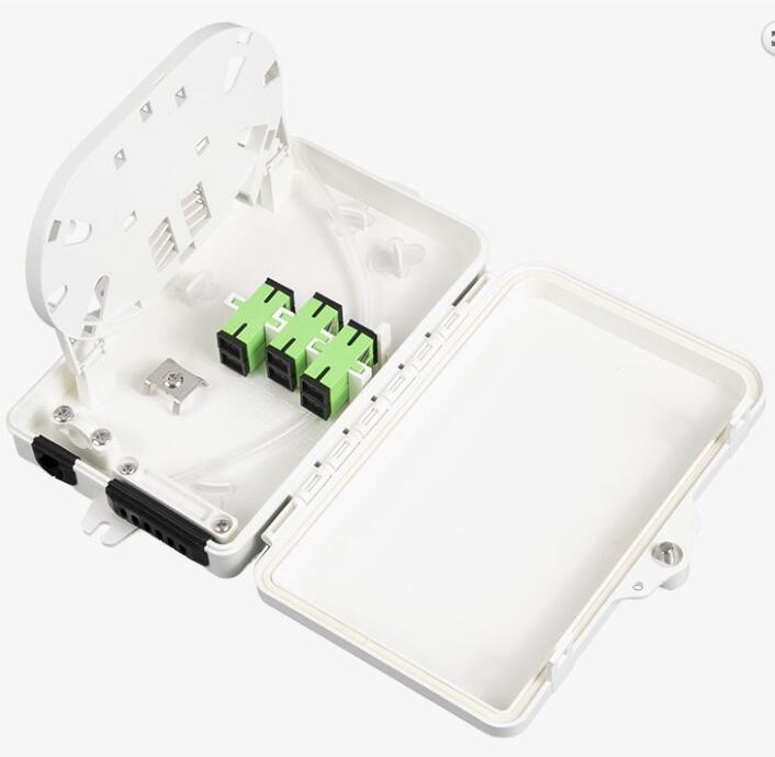 Fiber Optic Cable Joint Box 6F Access Terminal Box IP65 Protection Level