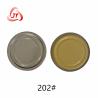 Buy cheap Food Packaging Tinplate Can Lids 202 Can Ends 52.3mm TFS Hard Open Ends from wholesalers
