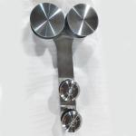 Sliding Glass Shower Door Rollers SUS304 Material For Office And Hotel