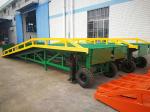8 Ton Capacity Forklift Truck Accessories , Hydraulic Mobile Dock Yard Ramp For