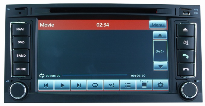 VW Touareg / T5 car stereo with dvd /cd /bluetooth /iPod /RDS /mp3 player OCB-8601