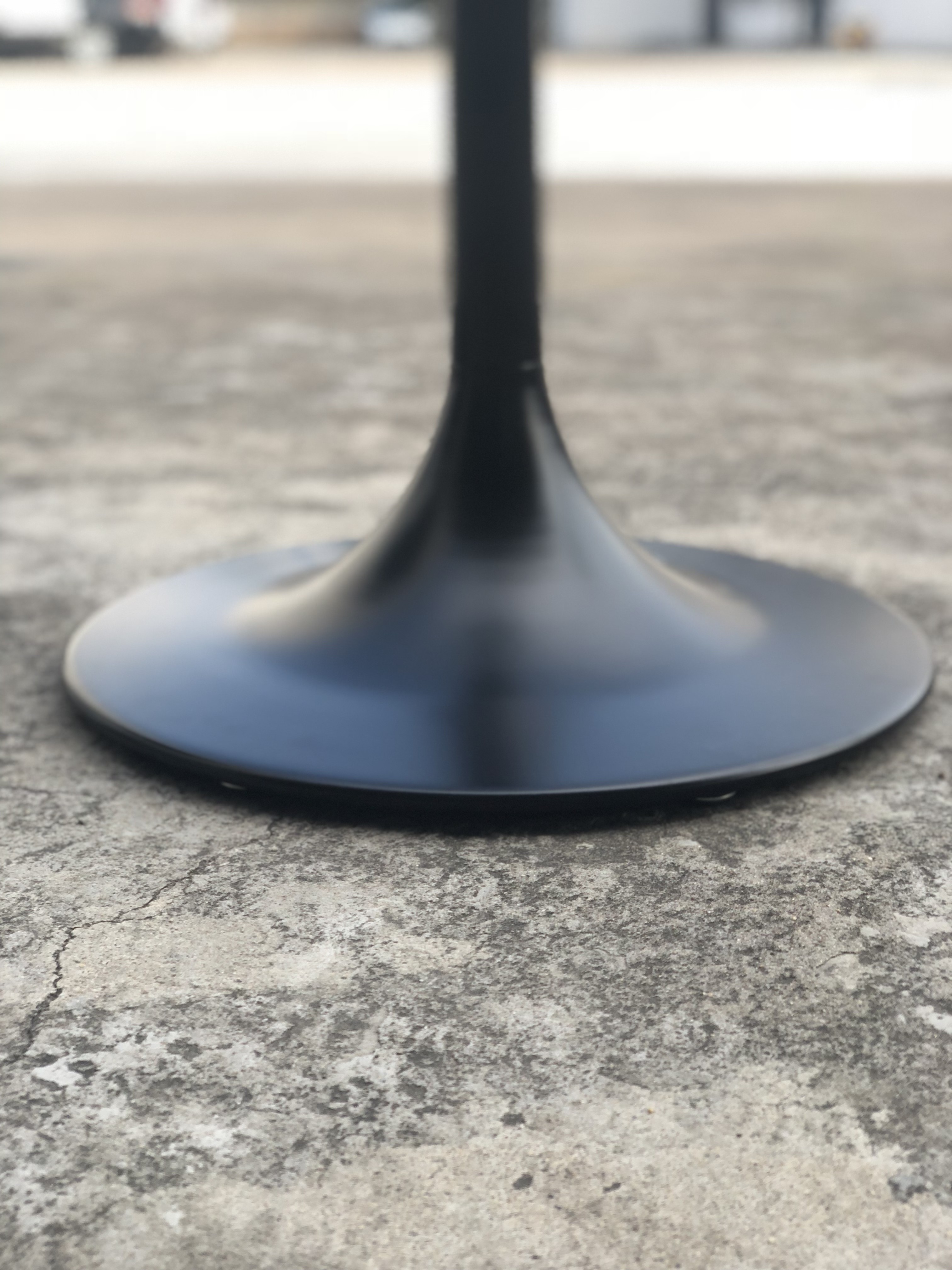 Height 42'' Metal table legs Tulip Table Base Pedestal Column Bar Table