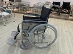 Folding Steel Wheelchair GT-874 double cross bar stronger chromed frame solid