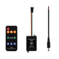 Buy cheap Sp106e 9keys RF Remote Control Mini Music LED Controller DC5V 12V Magic Dream product