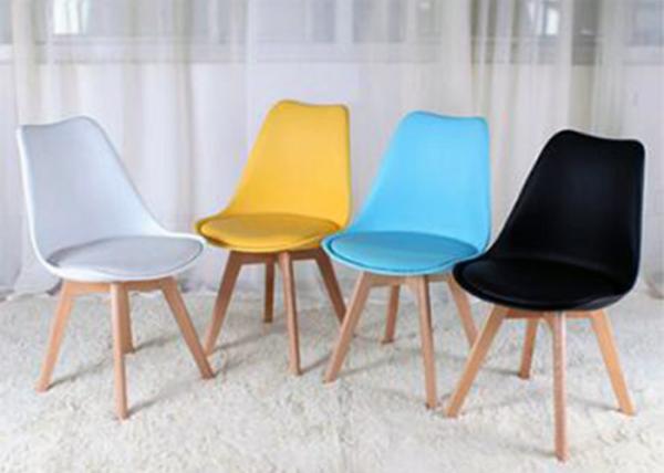 Buy cheap Smooth Surface Beech Kitchen Chairs Bentwood Frame For Leisure Family from wholesalers