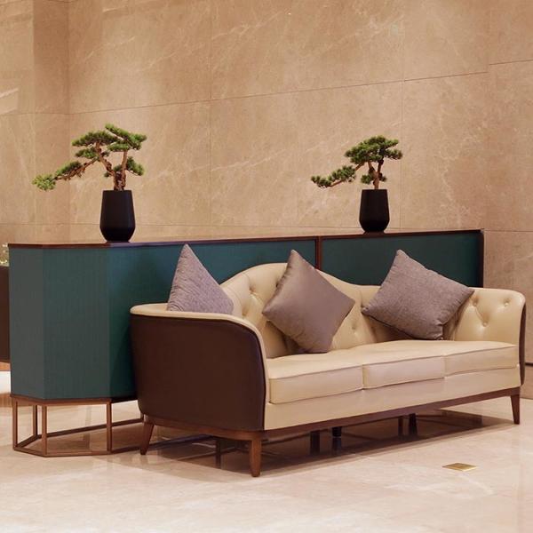 Buy cheap Fine Fabric Sofa and Lounge Chair Sophisticated Hotel Lobby Furniture Set from wholesalers