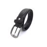 Buy cheap Black 35MM Embossed Mens Leather Dress Belt For Pants from wholesalers