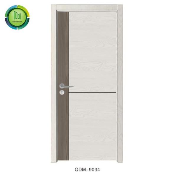 Buy cheap High Temperature Resistant WPC Solid Door , CE Certified Customized Wooden Doors from wholesalers