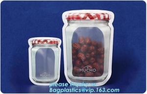 China zip lock bag stand up pouch with zipper for dog food packaging, foil stand up zip / Zip lockk / zipper packaging pouch bag on sale