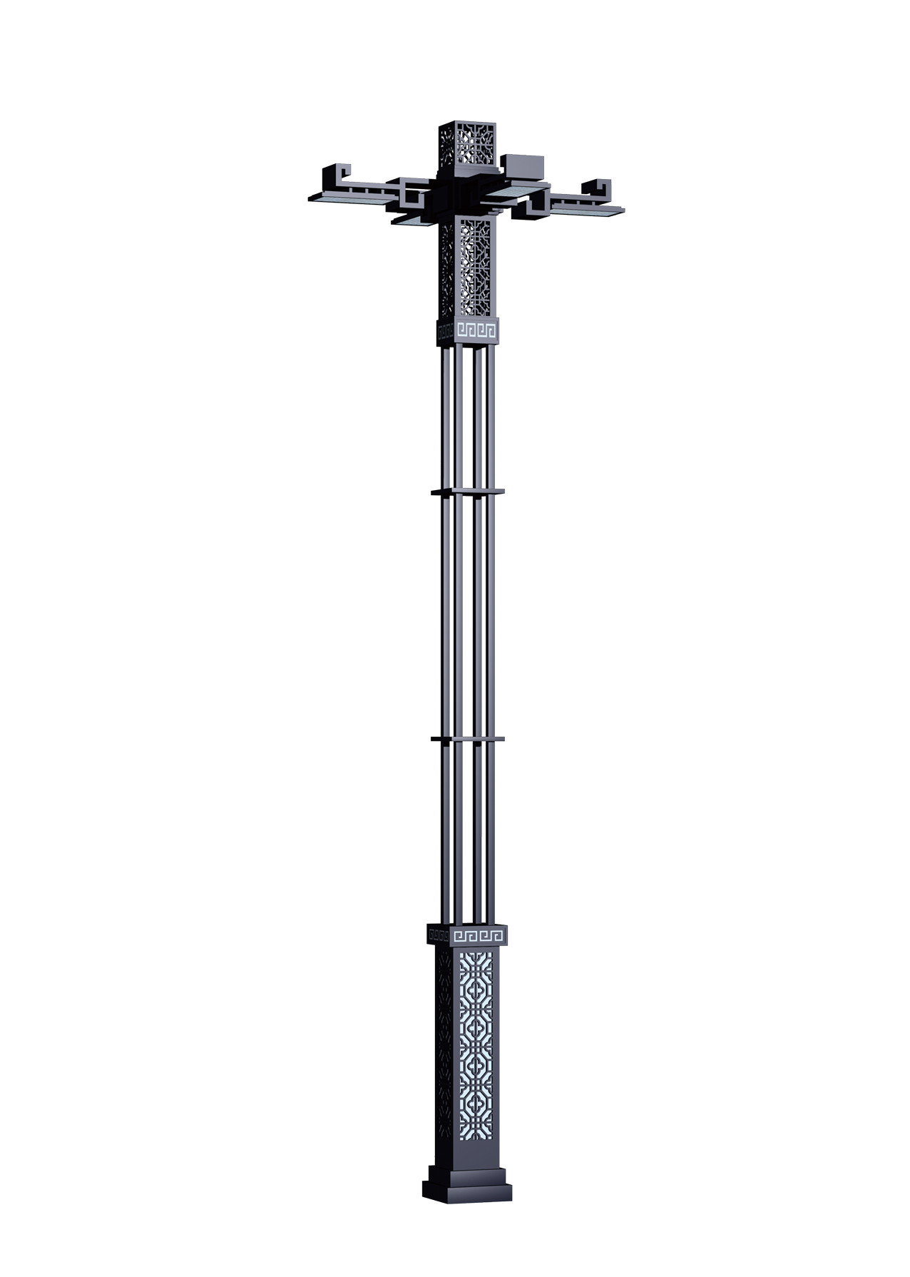 Coursertech Led Courtyard light Garden Lighting Outdoor 6500K 140lm/W saving light
