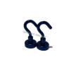Buy cheap Sintered NdFeB Hook Magnet, N35,16KGS, Permenent Hook Magnets in Different Colors from wholesalers