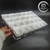 Buy cheap Durable Plastic Planter Tray 24 Hole Succulent Nursery Pot Cultivation Tray for Garden from wholesalers