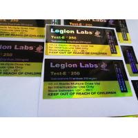 Buy cheap 10ml Vial Hologram Sticker Labels / Medicine Bottle Label Laser Printing product