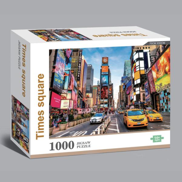 Buy cheap NY City Time Square 1000pcs Jigsaw Puzzle Gift Box from wholesalers