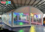 Buy cheap Airtight Inflatable Pool Cover Transparent Inflatable Swimming Pool Bubble Tent from wholesalers