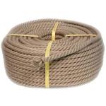 3 Strands Braided Jute Rope Sisal Rope Twist Rope with Length 0-1000m