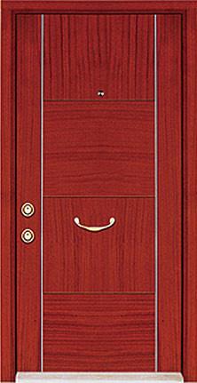 Buy cheap Turkey steel wood security armored door from wholesalers
