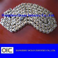 Buy cheap High Wear Resistance Motorcycle Chains With Copper Plated , Long Life Time product