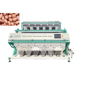 Buy cheap 6 Chutes 384 Channels Peanut Color Sorter Machine For Cashew Nut Sorting from wholesalers