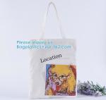 Wholesale High Quality Women Shoulder White Plain Boutique Eco Custom Print 12oz
