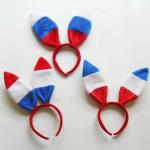 National Advertising Promotional Bunny Ear Headband