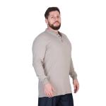 CAT2 Cotton FR Henley Men Flame Resistant Welder'S T Shirt Arc Flash 8.2 Cal