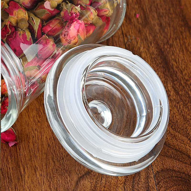 2500ml Spice Storage Borosilicate Wide Mouth Glass Jars