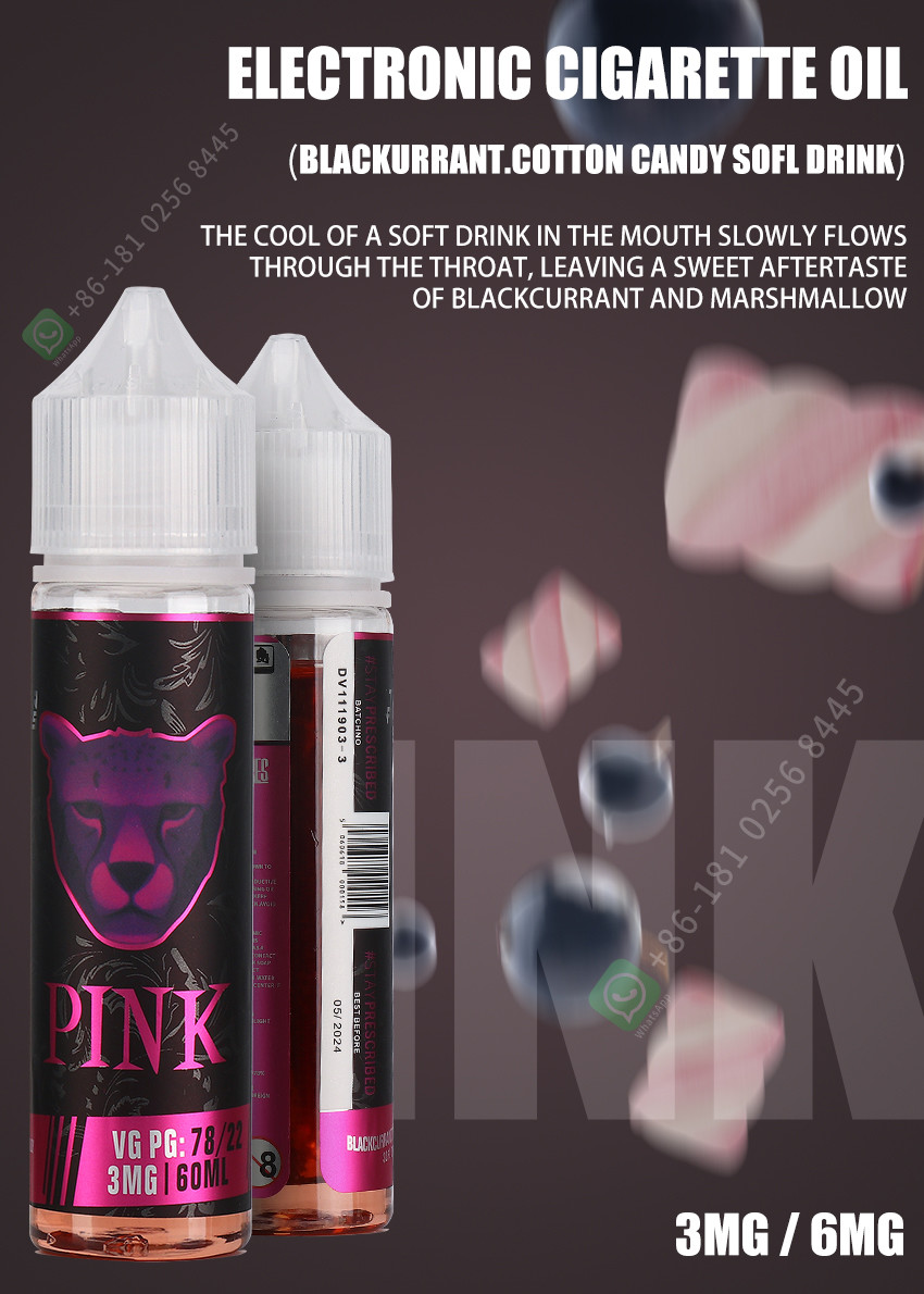 Mint Flavor Nic Salt E Liquid Vape Juice Plastic Bottle Type