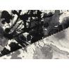 Buy cheap Splash - Ink Graphic Print Fabric , Super Soft Touch Graphic Upholstery Fabric from wholesalers