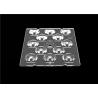 Buy cheap 65x150 Degree Wide Angle LED Lens , PC LED Optics Lenses For Road Lamp from wholesalers