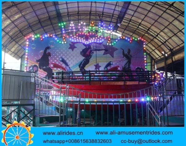 Buy cheap outdoor amusement electric disco turntable/tagada disco rides attraction park equipment discovery rides for sale from wholesalers