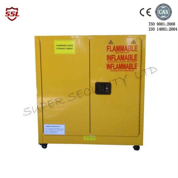 Quality Movable Steel Chemical Storage Cabinet Anti-Explosion For Storing Class 3 Liquids for sale