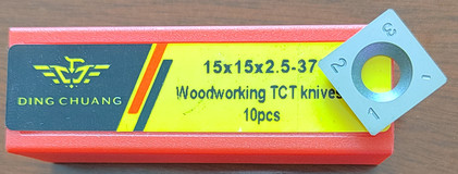 OEM ODM Carbide Woodturning Cutters Indexable Carbide Inserts 15x15x2.5-37°