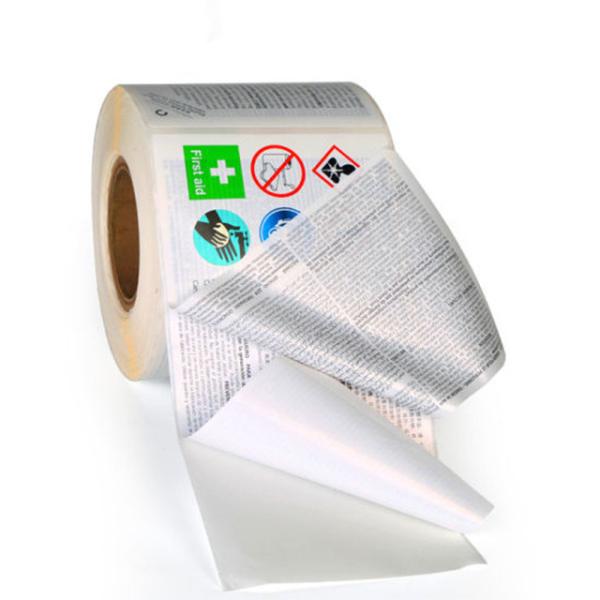 Buy cheap Transparent Multi Layer Glossy Varnish Printed Adhesive Labels from wholesalers