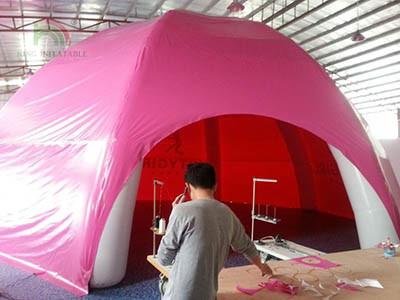 Buy cheap Pink Inflatable Event Tent For Promotion / Blow Up Camping Tent from wholesalers