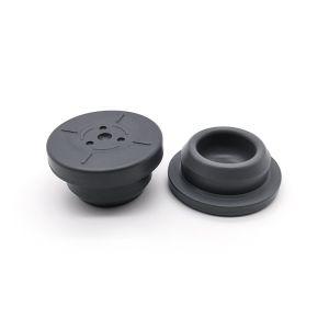 Buy cheap black Halogenated Butyl Rubber Stopper For Injection product